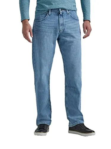 Wrangler Authentics Herren Klassische 5-Pocket-Regular Fit Jeans, Stonewash Flex, 34W / 32L