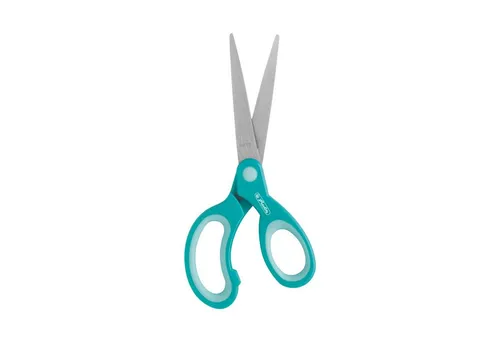 Herlitz Universalschere Herlitz Design Bastelschere für Linkshänder / spitz / Farbe: hellblau