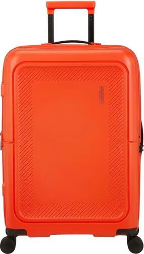 American Tourister Dashpop Trolley 67 cm orange mit Dehnfalte - Praktischer 4-Rollen Trolley von American Tourister, 67 cm groß, mit Dehnfalte für zusätzlichen Stauraum. Ideal für Reisen und handlich im Einsatz.