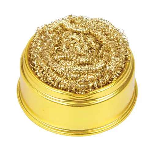 Silverline Lötspitzen-Reinigungswolle mit Halterung 60 x 60 mm