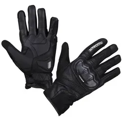 Modeka Miako Air Motorrad Handschuhe, schwarz, 8 - Motorradhandschuhe mit hervorragender Belüftung für optimalen Komfort bei warmem Wetter, perfekt für Motorradfahrer.
