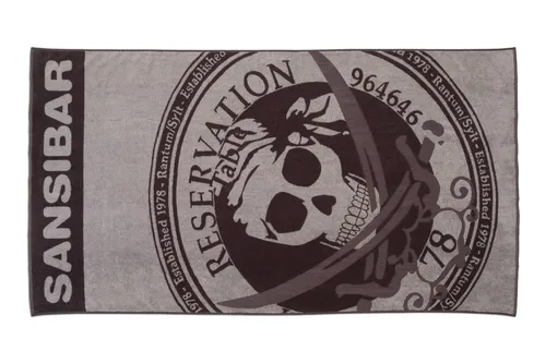 Sansibar Sylt Badetuch in grau von Sansibar