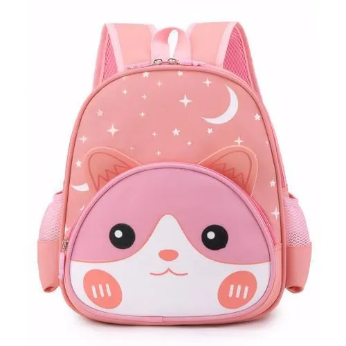 Jinlaili Kleiner Freund Kindergarten- und Schulrucksack, Mädchen/Jungen, Katzen/Welpen/Dinosaurier, 2-7 Jährige