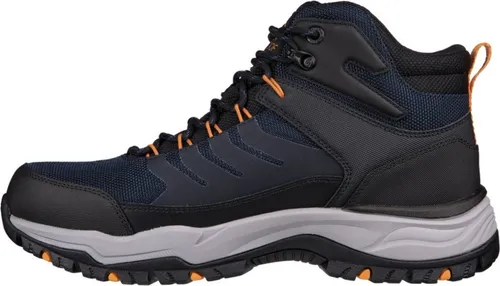 Skechers Herren Arch FIT Dawson RAVENO Trekking Shoes, Schwarz, 46 EU - Herren-Sneaker mit Arch FIT-Technologie für optimalen Komfort und Unterstützung beim Trekking und Outdoor-Aktivitäten.