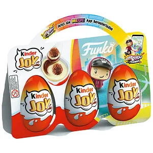 Kinder Schokoeier Joy mit Spielzeugüberraschung, 3 Stück