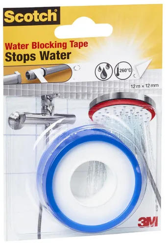 Scotch Dichtungsband 4702 12 mm x 12 m weiß von Scotch