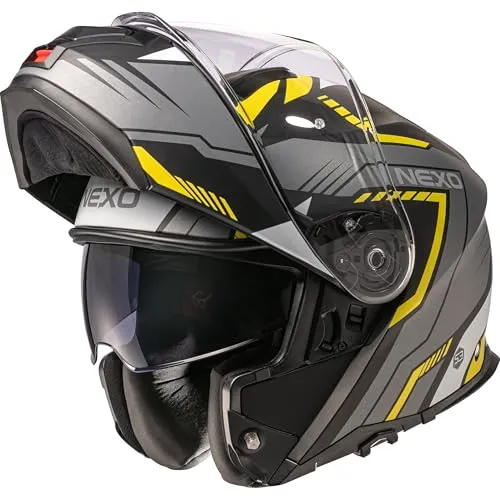 Produktbild Nexo Klapphelm Comfort II ECE 22/06 Motorradhelm für Herren Damen Rollerhelm Helm