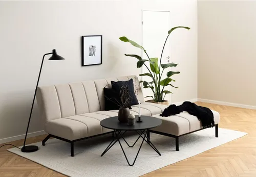 Couchtisch WYRE - Marmor-Optik in Schwarz Matt, Ø 80 cm - Tische & Stehtische - Stilvoller Sofatisch in eleganter Marmor-Optik, perfekt für moderne Wohnräume und ein Topseller!
