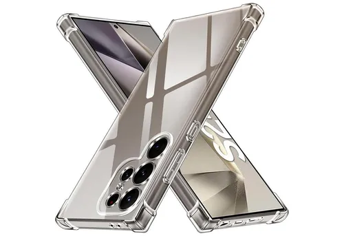 CoolGadget Handyhülle Anti Shock Rugged Case für Samsung Galaxy S24 Ultra 6,8 Zoll, Slim Cover mit Kantenschutz Schutzhülle für Samsung S24 Ultra 5G Hülle