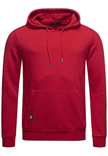 Redbridge Herren Kapuzenpullover Hoodie Premium Basic Bordeaux XXL - Kapuzenpullover für Herren aus hochwertigem Materialmix, robust und atmungsaktiv für hohen Tragekomfort. Ideal für lässige Looks und in vielen Farben erhältlich.