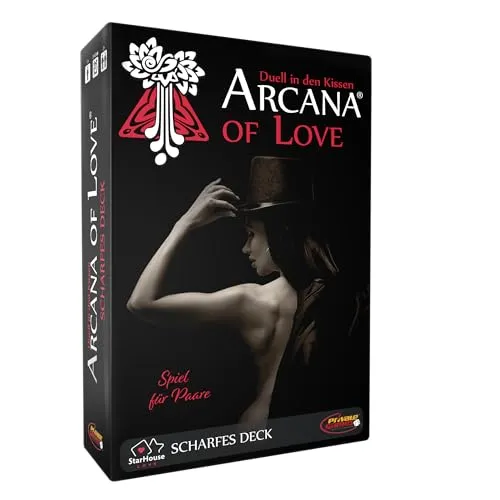 Private Games | Arcana of Love | Kartenspiele für Paare ab 18 Jahre | Anregende Aufgaben für Beziehungen | Deutsch (Scharfes Deck)