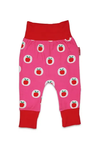 Toby Tiger Schlupfhose Hose mit Apfel Print
