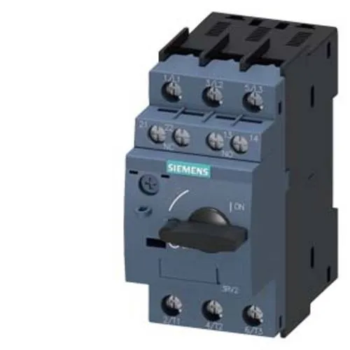 Siemens 3RV2021-1GA15 Leistungsschalter für Motorschutz - Kompakter Leistungsschalter S0 (4,5-6,3 A) für sicheren Motorschutz mit geringem Platzbedarf. Optimiert für energieeffizienten Einsatz in anspruchsvollen Anwendungen.