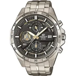 Casio Herren Armbanduhr Chronograph Quarz EFR-556D-1AVUEF - Armbanduhren für Herren, elegante Edelstahl-Optik mit sicherer Faltschließe für hohen Tragekomfort.