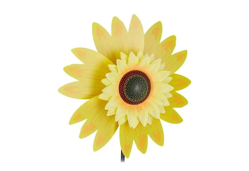relaxdays Deko-Windrad 5er Set - Blume für Garten - Gestalten Sie Ihren Garten lebendig mit diesem farbenfrohen 5er Set Windräder im Sonnenblumen-Design. Ideal für Blumentöpfe oder Beete, einfach zusammensteckbar und ein Blickfang auf Balkon oder Terrasse.