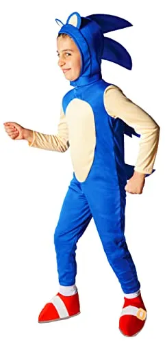 Ciao Sonic the Hedgehog Kostüm für Kinder (120 cm)