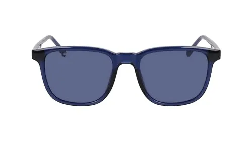 LACOSTE L6029S 410 TRANSPARENT BLUE Sonnenbrillen - Sportbrillen mit modernem Design in Transparent Blue, Größe 53/19/145 und umweltfreundlichem Bio-Inj-Material für nachhaltigen Stil.