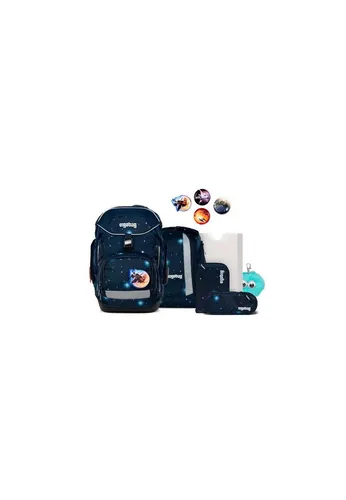 ergobag Pack Set Bundle KoBärnikus - Ergonomischer Schulrucksack 7-teilig für Grundschule - Ergonomisch und individuell – Der Schulrucksack passt sich der Körpergröße an und bietet mit vielen Fächern optimale Organisation. Inklusive praktischer Details und reflektierenden Elementen für Sicherheit im Dunkeln.