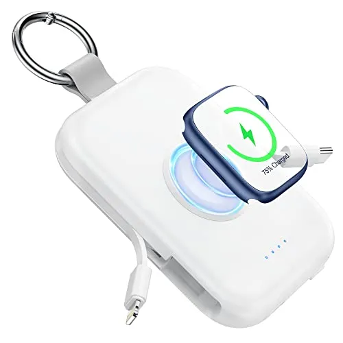 RORRY CharmGo Powerbank 5000mAh mit integriertem USB-C Kabel