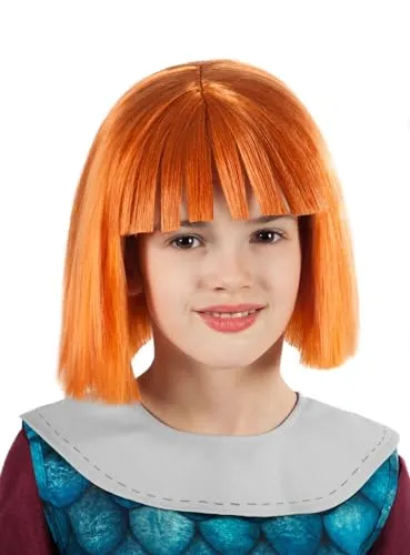 Maskworld Wickie der Wikinger Kostüm-Perücke für Kinder in rot von MASKWORLD