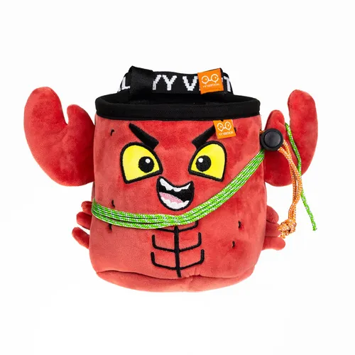 YY Vertical Lobster Chalk Bag (Größe ONE SIZE, rot)