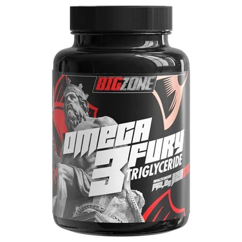 Big Zone Omega 3 Triglyceride Kapseln (120 Stück) - Hochkonzentrierte Omega-3-Fettsäuren in praktischen Kapseln, ideal zur täglichen Unterstützung der Ernährung. Perfekt für pescetarische Diäten.