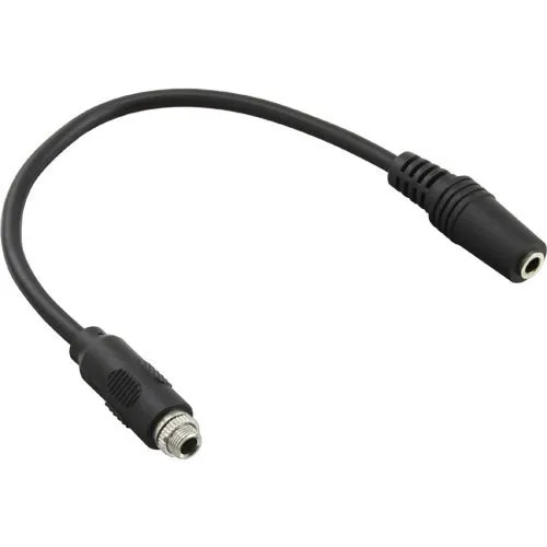 InLine Audio Adapterkabel zum Einbau+Gewinde 3,5mm Stereo Buchse/Buchse 0,2m
