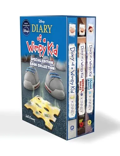 Diary of a Wimpy Kid Book Collection: Diary of a Wimpy Kid, Rodrick Rules, and Cabin Fever