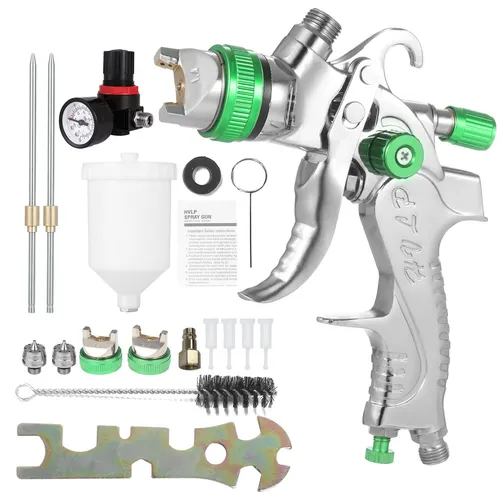 Schwerkraft-Luftspritzmaschine HVLP mit 600-ml-Becher