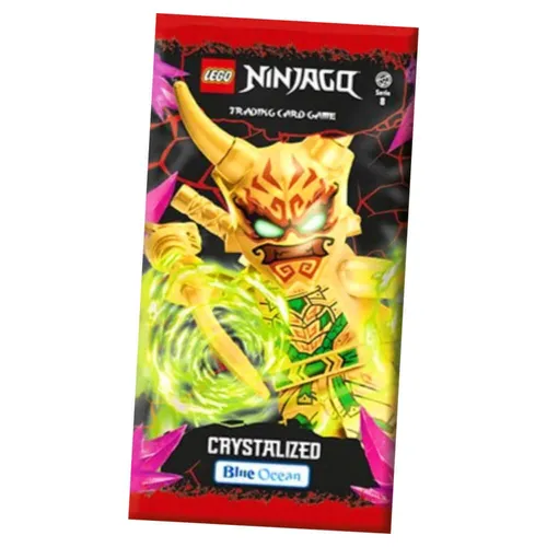 Lego Ninjago Karten Trading Cards Serie 8 - CRYSTALIZED Sammelkarten - 1 Booster