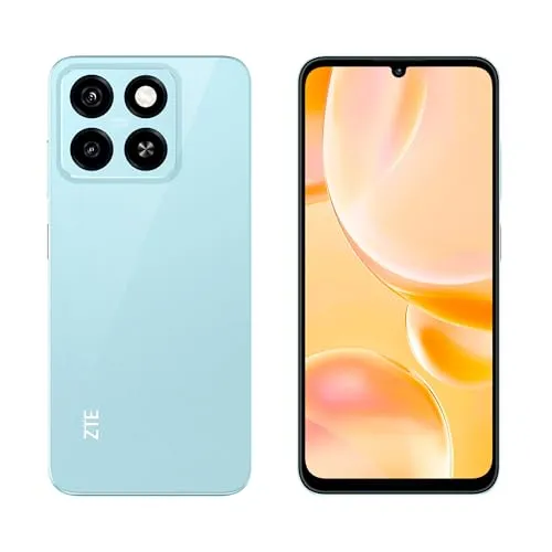 ZTE Blade A55 (water blue) - Smartphone in stilvollem Wasserblau, leistungsstark und ideal für den Alltag