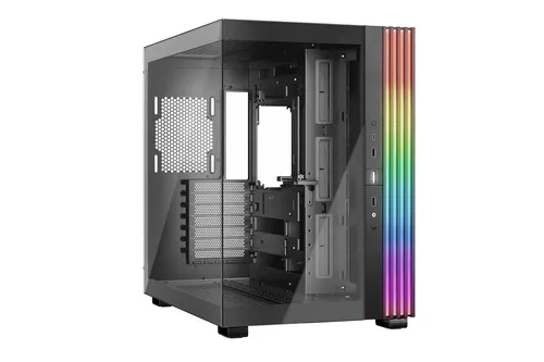 be quiet! LIGHT BASE 600 DX Black - PC-Gehäuse mit umlaufendem ARGB LED Streifen, unterstützt bis zu 2 x 360mm-Radiatoren und bietet vielseitige Montagemöglichkeiten
