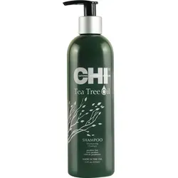 CHI Tea Tree Oil Shampoo 340 ml - Hochwirksames Shampoo für fettiges Haar, reinigt sanft und entfernt Rückstände, sorgt für Frische und bereitet Haar und Kopfhaut optimal auf die Pflege vor.