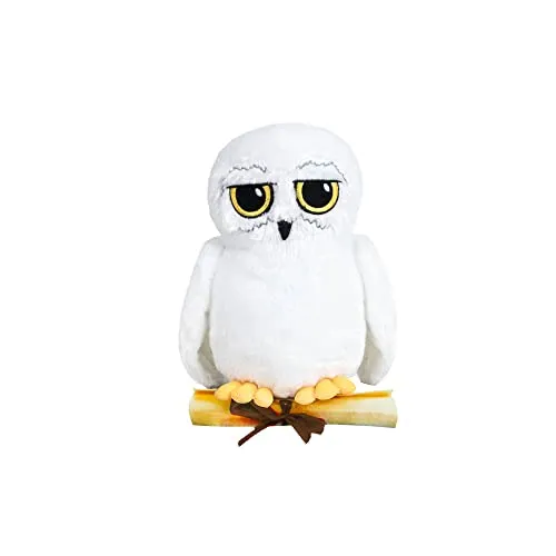 Play by Play Harry Potter Plüsch Hedwig Harrys weiße Eule mit Brief – Höhe 25 cm