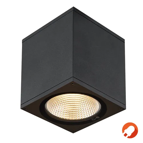 SLV ENOLA SQUARE M Outdoor Deckenaufbauleuchte von SLV