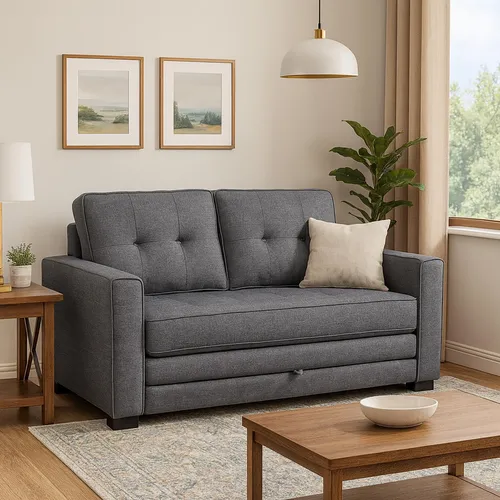 Azaria Schlafsofa Hellgrau von HTI-Line