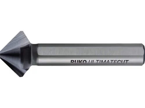 Ruko Kegelsenker ULTIMATECUT DIN 335C 90Grad D.12,4mm HSSE-Co - Entgratsenker für präzise Kantenbearbeitung, ideal für Metallverarbeitung und langlebige Ergebnisse dank HSSE-Co Material.