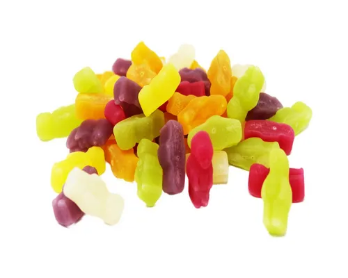 Fruchtgummi Bären & Co. Süßigkeit, Fruchtgummi Tropic Babies in köstlichen Geschmacksrichtungen 175g