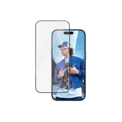 Panzer Glass Screen Protector iPhone 16 | 15 | Ultra-Wide Fit