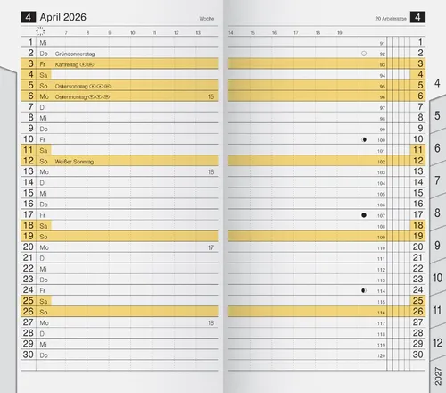 rido idé Kalender-Einlage