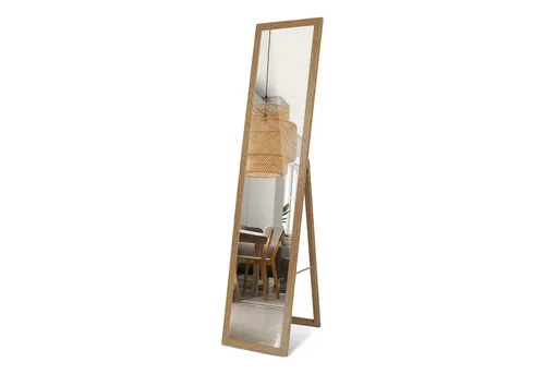 Tulup Standspiegel – Moderner Freistehender Spiegel, Transparent, Rechteckig, 156x36 cm