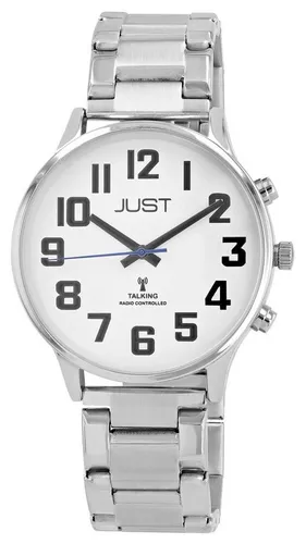 JUST WATCH Quarzuhr VITA Voice Funk-Uhr mit Sprachansage