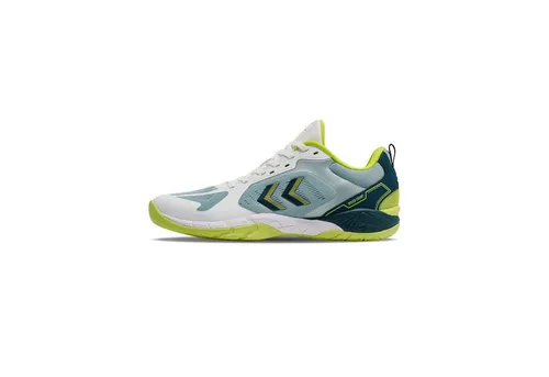 HUMMEL Herren Handballschuhe SPEED COURT – Leichter Hallenschuh - Der SPEED COURT bietet optimalen Komfort mit atmungsaktivem Mesh und einer reaktionsfreudigen Zwischensohle. Ideal für intensive Spiele auf Hartplatzoberflächen.