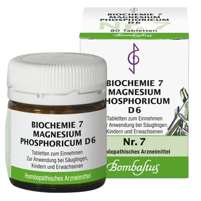 Bombastus-Werke AG BIOCHEMIE 7 Magnesium phosphoricum D 6 Tabletten 80 St 01073550