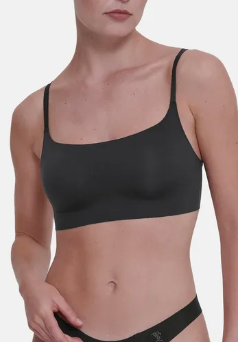 Sloggi Damen Zero Feel 2.0 Ultra Bra, Black, M - Funktionsunterwäsche mit mittlerem Halt, gebürsteter Oberfläche für ein weicheres Gefühl und verstellbaren Trägern für optimalen Komfort.