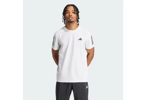 adidas Performance Funktionsshirt OWN THE RUN T-SHIRT - Funktionsshirt für Sportler, ausgestattet mit feuchtigkeitsabsorbierender AEROREADY Technologie für ein angenehmes, trockenes Tragegefühl während des gesamten Laufs.