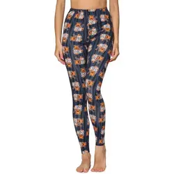 Merry Style Leggings Mädchen Jugend Lange Leggings MS10-408 (1-tlg) elastischer Bund blau 176