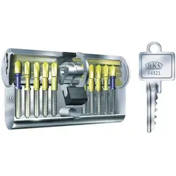 BKS B 8812 Profildoppelzylinder 55/60 mm - Sonstige, sicherer Profildoppelzylinder mit beidseitigem Schlüssel, ideal für mehr Sicherheit in Türen und Fenstern.
