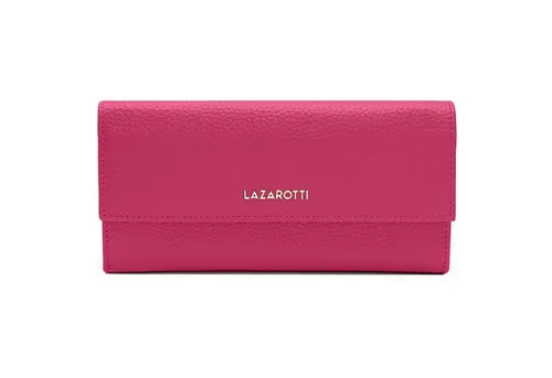Lazarotti Geldbörse Bologna Leather, Leder in pink von Lazarotti