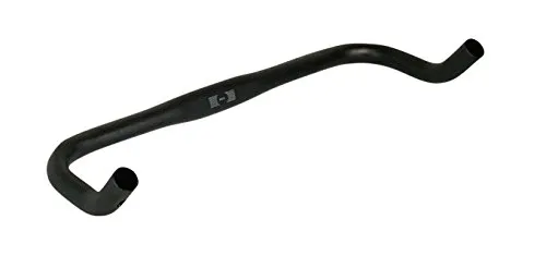 REDURO Bullhorn Lenker 31,8mm Schwarz - Fahrradlenker aus leichtem Aluminium, ideal für Bahn- und Fixie-Rennräder mit 4 Bohrungen für eine saubere Kabelführung.